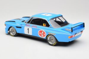 BMW 3.0 CSL E9 #1 Precision Liegeoise J. Peltier / C. Lafosse Winners 4 Hours Monza 1974 Minichamps 1:18 155742681 Métal Moul — image 4 sur 6