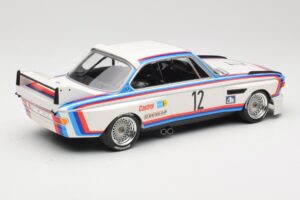 BMW 3.0 CSL E9 #12 BMW Motorsport C. Amon / H-J. Stuck Winners 6 Hours Nurburgring 1973 Minichamps 1:18 155732612 Métal Moulé — image 2 sur 6