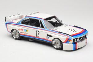 BMW 3.0 CSL E9 #12 BMW Motorsport C. Amon / H-J. Stuck Winners 6 Hours Nurburgring 1973 Minichamps 1:18 155732612 Métal Moulé — image 4 sur 6