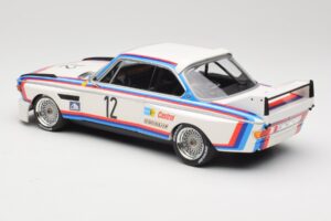 BMW 3.0 CSL E9 #12 BMW Motorsport C. Amon / H-J. Stuck Winners 6 Hours Nurburgring 1973 Minichamps 1:18 155732612 Métal Moulé — image 5 sur 6