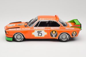 BMW 3.0 CSL E9 #15 Jägermeister Racing N. Lauda / G. Joisten 6 Hours Nurburgring 1973 Minichamps 1:18 155732615 Métal Moulé — image 3 sur 6