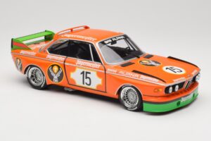 BMW 3.0 CSL E9 #15 Jägermeister Racing N. Lauda / G. Joisten 6 Hours Nurburgring 1973 Minichamps 1:18 155732615 Métal Moulé — image 4 sur 6