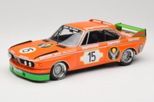 BMW 3.0 CSL E9 #15 Jägermeister Racing N. Lauda / G. Joisten 6 Hours Nurburgring 1973 Minichamps 1:18 155732615 Métal Moulé