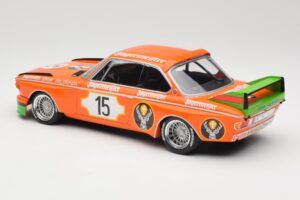BMW 3.0 CSL E9 #15 Jägermeister Racing N. Lauda / G. Joisten 6 Hours Nurburgring 1973 Minichamps 1:18 155732615 Métal Moulé — image 5 sur 6