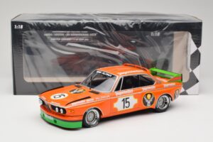 BMW 3.0 CSL E9 #15 Jägermeister Racing N. Lauda / G. Joisten 6 Hours Nurburgring 1973 Minichamps 1:18 155732615 Métal Moulé — image 6 sur 6
