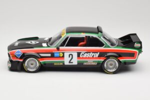 BMW 3.0 CSL E9 #2 Luigi Racing J-M. de Wael / A. de Fierlant Winners GP Nurburgring 1976 Minichamps 1:18 155762502 Métal Moul — image 3 sur 6