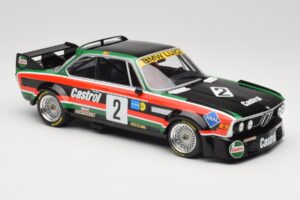 BMW 3.0 CSL E9 #2 Luigi Racing J-M. de Wael / A. de Fierlant Winners GP Nurburgring 1976 Minichamps 1:18 155762502 Métal Moul — image 4 sur 6