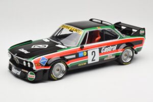 BMW 3.0 CSL E9 #2 Luigi Racing J-M. de Wael / A. de Fierlant Winners GP Nurburgring 1976 Minichamps 1:18 155762502 Métal Moul