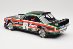 BMW 3.0 CSL E9 #2 Luigi Racing J-M. de Wael / A. de Fierlant Winners GP Nurburgring 1976 Minichamps 1:18 155762502 Métal Moul — image 5 sur 6