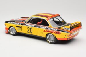 BMW 3.0 CSL E9 #20 BMW Faltz Alpina W. Werner / H. Schommers Norisring Trophy 1974 Minichamps 1:18 155742620 Métal Moulé — image 5 sur 6