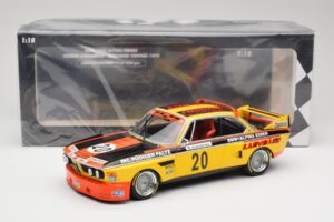 BMW 3.0 CSL E9 #20 BMW Faltz Alpina W. Werner / H. Schommers Norisring Trophy 1974 Minichamps 1:18 155742620 Métal Moulé — image 6 sur 6