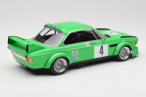 BMW 3.0 CSL E9 #4 Jolly Club Milano C. Finotto / C. Facetti Winners ETCC Zandvoort 1979 Minichamps 1:18 155792504 Métal Moulé — image 2 sur 6
