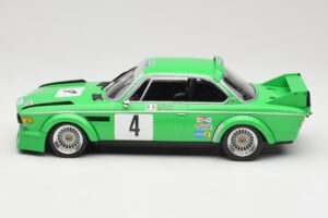 BMW 3.0 CSL E9 #4 Jolly Club Milano C. Finotto / C. Facetti Winners ETCC Zandvoort 1979 Minichamps 1:18 155792504 Métal Moulé — image 3 sur 6
