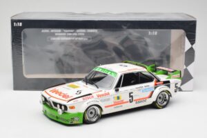 BMW 3.0 CSL E9 #5 Assoc Interim J-C. Chavan / A. Detrin Winners 24 Hours of Spa 1976 Minichamps 1:18 155762505 Métal Moulé — image 6 sur 6