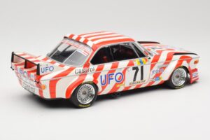 BMW 3.0 CSL E9 #71 Luigi Racing P. Xhenceval / J. Dieudonné 24 Hours of Le Mans 1977 Minichamps 1:18 155772571 Métal Moulé — image 2 sur 6