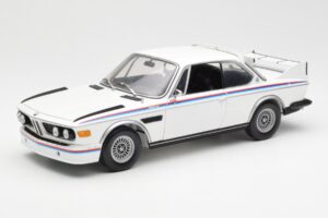 BMW 3.0 CSL E9 Avec Kit Aileron Blanc Minichamps 1:18 180029021 Métal Moulé