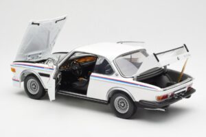 BMW 3.0 CSL E9 Avec Kit Aileron Blanc Minichamps 1:18 180029021 Métal Moulé — image 5 sur 8