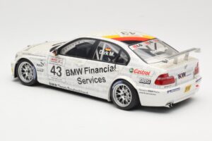 BMW 320i E46 #43 D. Muller WTCC 2005 AUTOart 1:18 80543 Métal Moulé — image 5 sur 6