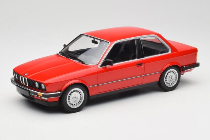 BMW 323i E21 Rouge Minichamps 1:18 155026000 Métal Moulé