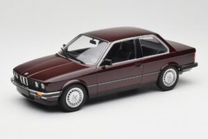 BMW 323i E30 Dark Red Metallic Minichamps 1:18 155026007 Métal Moulé
