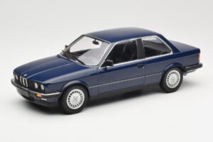 BMW 323i E30 Saturn Blue Minichamps 1:18 155026009 Métal Moulé
