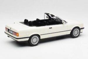 BMW 325i E30 Cabriolet Alpine Blanc Norev 1:18 183213 Métal Moulé — image 2 sur 6
