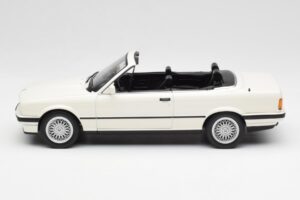 BMW 325i E30 Cabriolet Alpine Blanc Norev 1:18 183213 Métal Moulé — image 3 sur 6