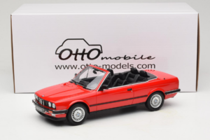BMW 325i E30 Cabriolet Rouge Vif Otto 1:18 OT1194 Résine — image 6 sur 6