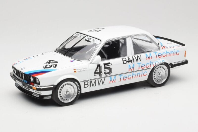 BMW 325i E30 #45 C. Danner / E. Rensing Linder Rennsport ETCC 1986 Minichamps 1:18 155862645 Métal Moulé