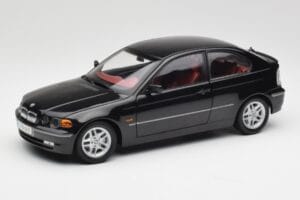 BMW 325Ti Compact E46 Noir Kyosho 1:18 80430024440 Métal Moulé