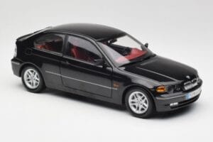 BMW 325Ti Compact E46 Noir Kyosho 1:18 80430024440 Métal Moulé — image 5 sur 7