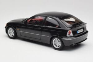 BMW 325Ti Compact E46 Noir Kyosho 1:18 80430024440 Métal Moulé — image 6 sur 7