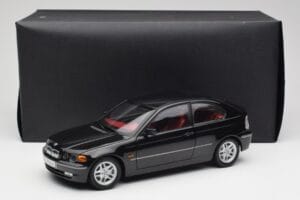 BMW 325Ti Compact E46 Noir Kyosho 1:18 80430024440 Métal Moulé — image 7 sur 7