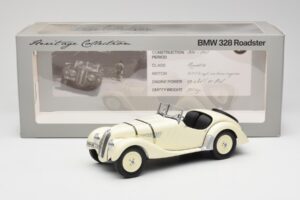 BMW 328 Roadster Blanc Minichamps 1:18 80432411548 Métal Moulé — image 6 sur 6