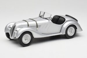 BMW 328 Argent Minichamps 1:18 155025030 Métal Moulé