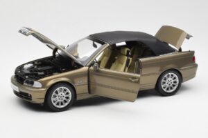 BMW 328Ci E46 Cabriolet Individual Laiton Métallique Édition Limitée Kyosho 1:18 80430395004 Métal Moulé — image 2 sur 8