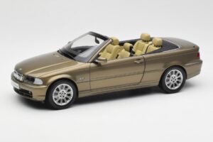 BMW 328Ci E46 Cabriolet Individual Laiton Métallique Édition Limitée Kyosho 1:18 80430395004 Métal Moulé
