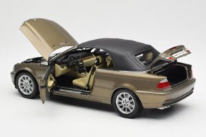 BMW 328Ci E46 Cabriolet Individual Laiton Métallique Édition Limitée Kyosho 1:18 80430395004 Métal Moulé — image 5 sur 8