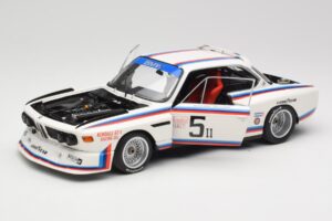 BMW 3.5 CSL E9 Gr.5 #5 K.W.M. Racing K. Miller / D. Cowart 6 Hours of Watkins Glen 1979 Minichamps 1:18 180792005 Métal Moulé — image 2 sur 8