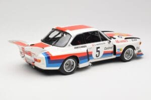 BMW 3.5 CSL E9 Gr.5 #5 S. Manhalter Winner Havirov Interseries 1977 Minichamps 1:18 180772005 Métal Moulé — image 3 sur 8