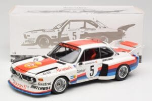 BMW 3.5 CSL E9 Gr.5 #5 S. Manhalter Winner Havirov Interseries 1977 Minichamps 1:18 180772005 Métal Moulé — image 8 sur 8