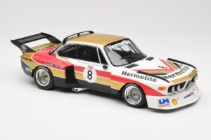 BMW 3.5 CSL E9 Hermetite #8 J. Fitzpatrick / T. Walkinshaw 1000 km Nurburgring 1976 Minichamps 1:18 155762608 Métal Moulé — image 4 sur 6