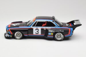 BMW 3.5 CSL E9 #3 A. de Fierlant / H. Grohs 6 Hours Silverstone 1976 Minichamps 1:18 155762603 Métal Moulé — image 3 sur 6