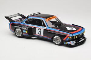 BMW 3.5 CSL E9 #3 A. de Fierlant / H. Grohs 6 Hours Silverstone 1976 Minichamps 1:18 155762603 Métal Moulé — image 4 sur 6