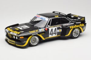 BMW 3.5 CSL E9 #44 A.S.P.M. Tanday Music J-C. Justice / J. Belin 24 Hours of Le Mans 1976 Minichamps 1:18 155762644 Métal Mou