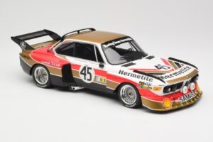 BMW 3.5 CSL E9 #45 Hermetite T. Walkinshaw / J. Fitzpatrick 24 Hours of Le Mans 1976 Minichamps 1:18 155762645 Métal Moulé — image 4 sur 6