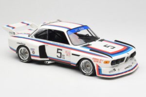 BMW 3.5 CSL E9 #5 K. Miller / D. Cowart 6 Hours of Watkins Glen 1979 Minichamps 1:18 155792605 Métal Moulé — image 4 sur 6