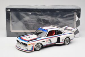BMW 3.5 CSL E9 #5 K. Miller / D. Cowart 6 Hours of Watkins Glen 1979 Minichamps 1:18 155792605 Métal Moulé — image 6 sur 6