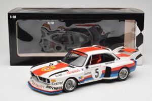 BMW 3.5 CSL E9 #5 S. Manhalter Winner Havirov International 1977 Minichamps 1:18 155772605 Métal Moulé — image 6 sur 6