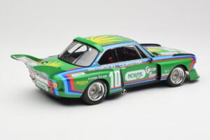 BMW 3.5 CSL E9 Schnitzer #10 D. Quester / R. Peterson 6 Hours Watkins Glen 1976 Minichamps 1:18 155762610 Métal Moulé — image 2 sur 6